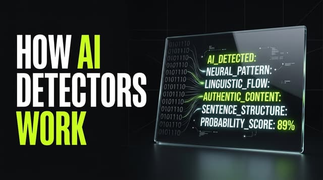 How AI Detectors Actually Work: A Technical Deep Dive (Non-Jargon)